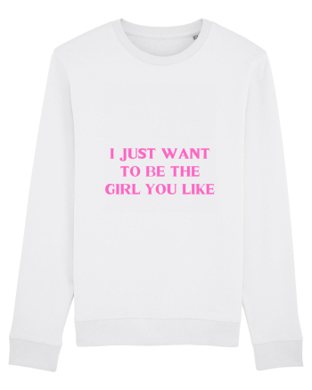 i just want to be the girl... White