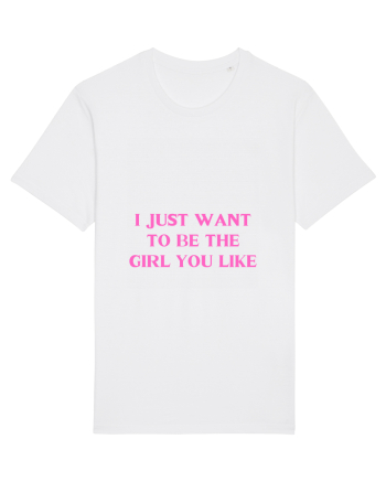 i just want to be the girl... White