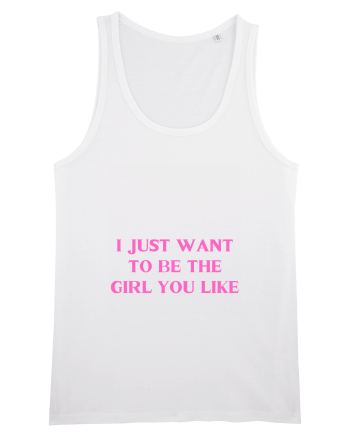 i just want to be the girl... White