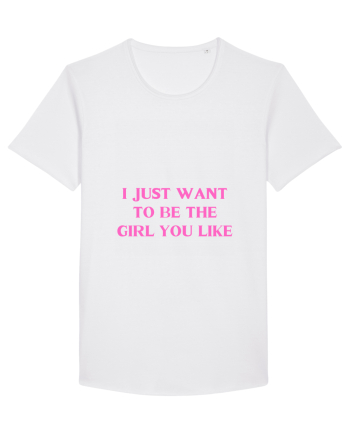 i just want to be the girl... White