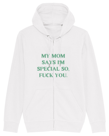 my moms says i m special... White