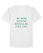 my moms says i m special... Tricou mânecă scurtă guler larg Bărbat Skater