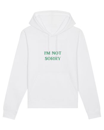 i am not sorry White