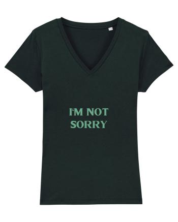 i am not sorry Black
