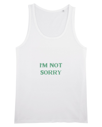 i am not sorry White
