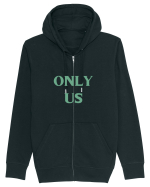 only us Hanorac cu fermoar Unisex Connector