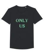 only us Tricou mânecă scurtă guler larg Bărbat Skater