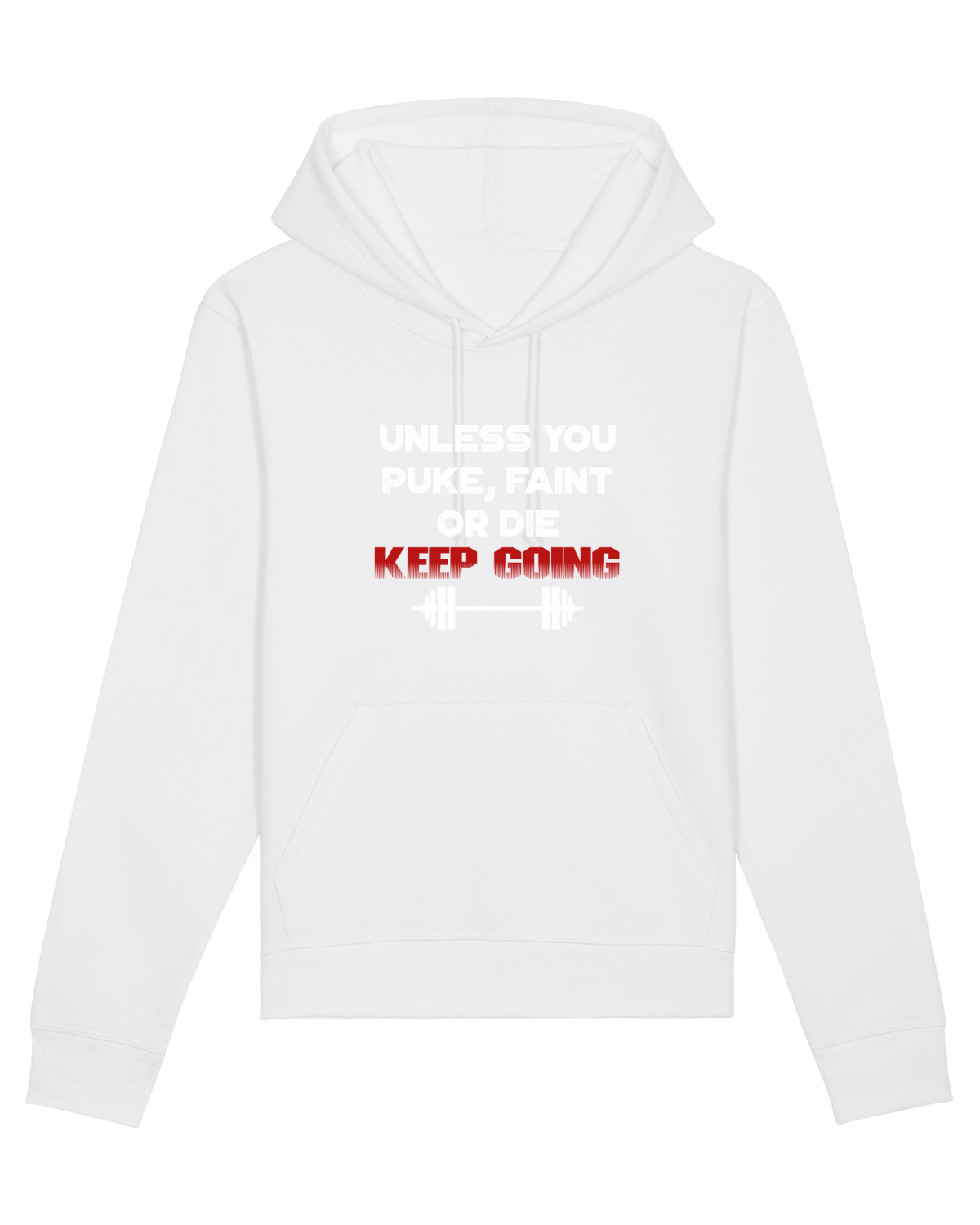 Hanorac Unisex Drummer White