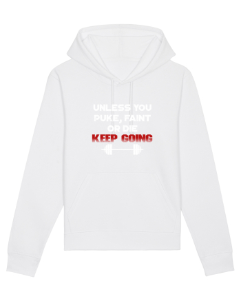 Keep going White