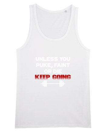 Keep going White
