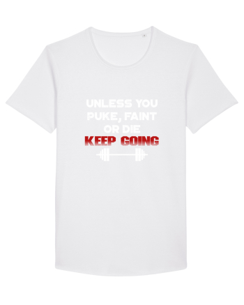 Keep going White