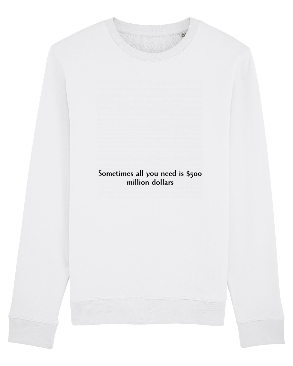 Bluză mânecă lungă Unisex Rise White