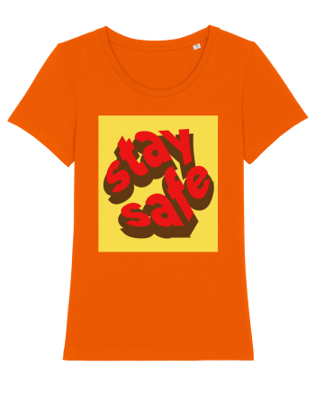 stay safe 251 Bright Orange