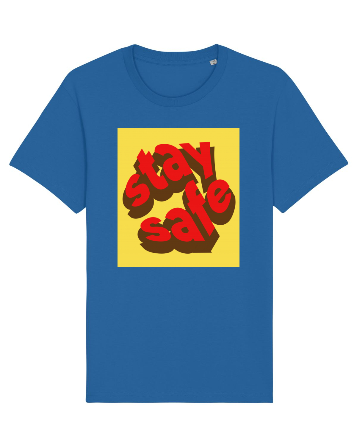 Tricou mânecă scurtă Unisex Rocker Royal Blue