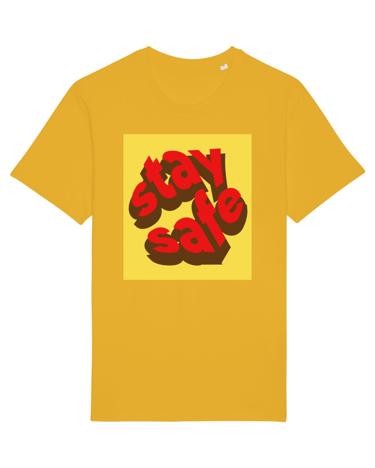 Tricou mânecă scurtă Unisex Rocker Spectra Yellow