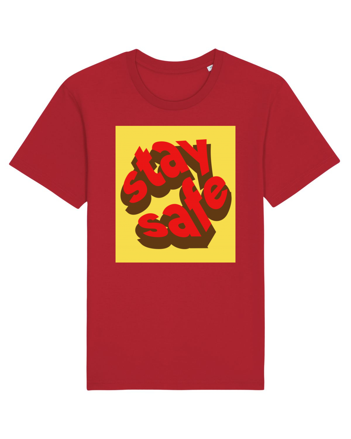 Tricou mânecă scurtă Unisex Rocker Red