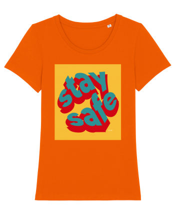 stay safe 248 Bright Orange