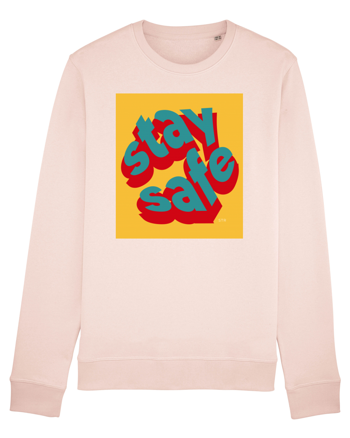 Bluză mânecă lungă Unisex Rise Candy Pink