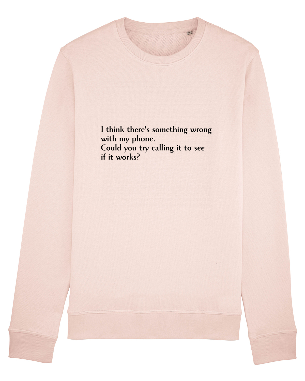 Bluză mânecă lungă Unisex Rise Candy Pink