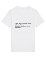 i think there s something wrong... Tricou mânecă scurtă Unisex Rocker