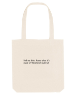 feel me shirt... Sacoșă textilă