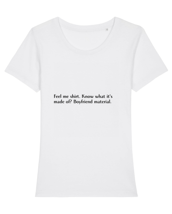 feel me shirt... White