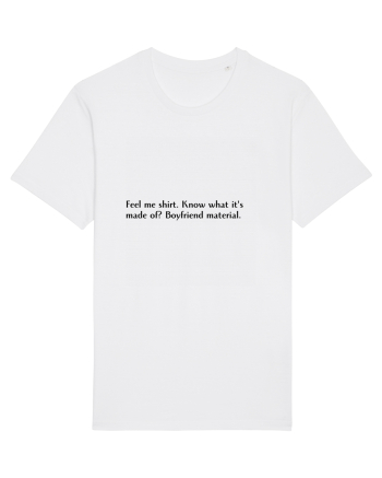 feel me shirt... White