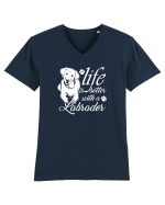 Labrador Tricou mânecă scurtă guler V Bărbat Presenter