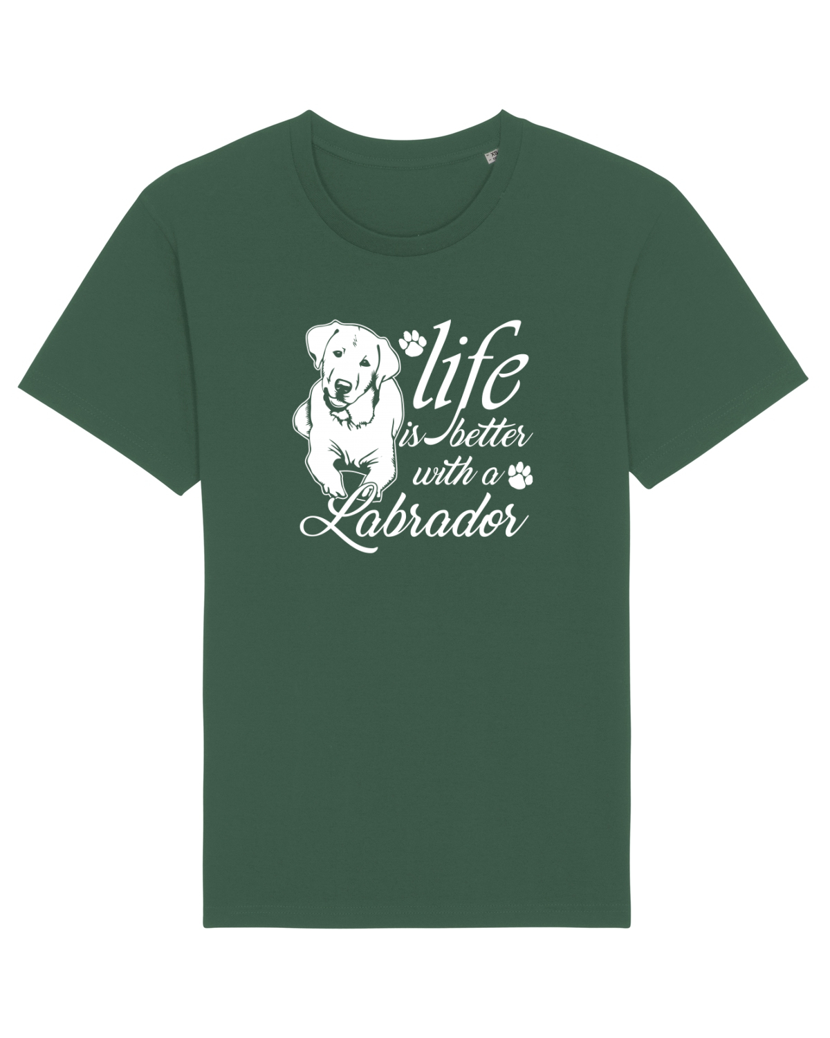 Tricou mânecă scurtă Unisex Rocker Bottle Green