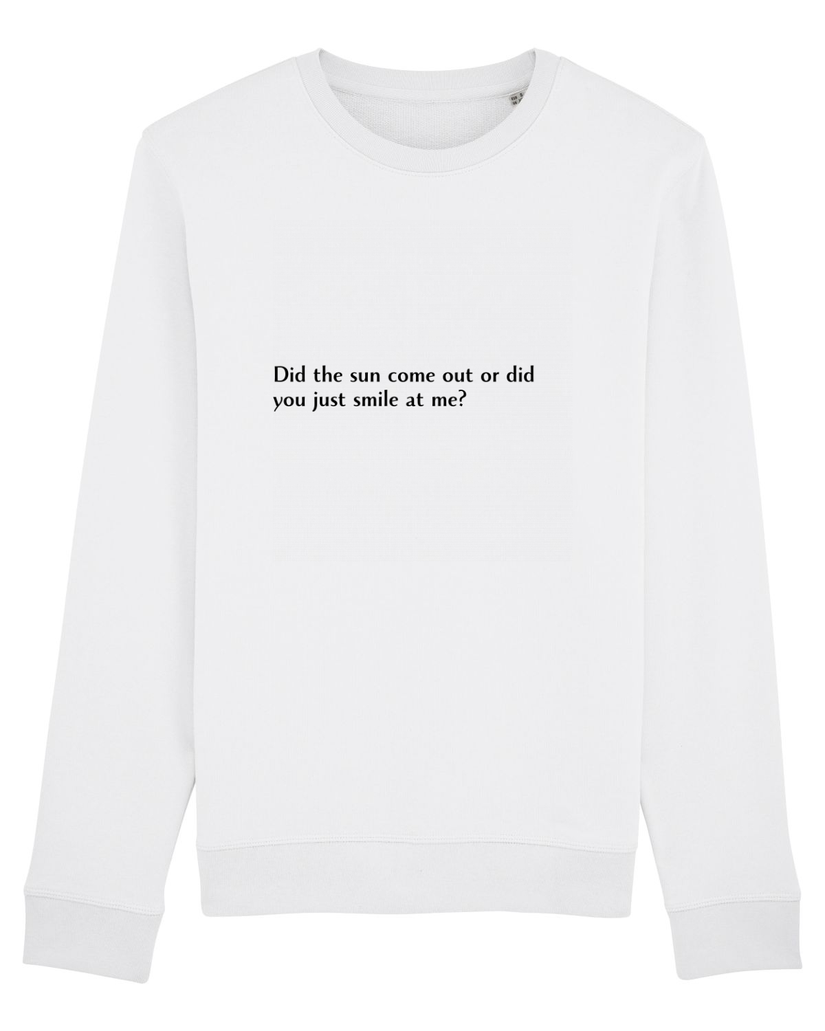 Bluză mânecă lungă Unisex Rise White