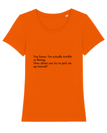 you know, i m actually terrible... Bright Orange