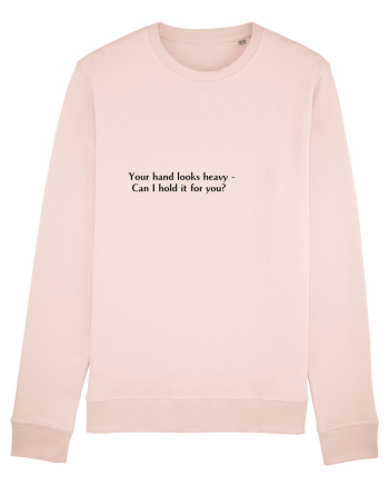 your hands looks heavy... Candy Pink