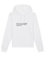 when i text goodnight... Hanorac Unisex Drummer