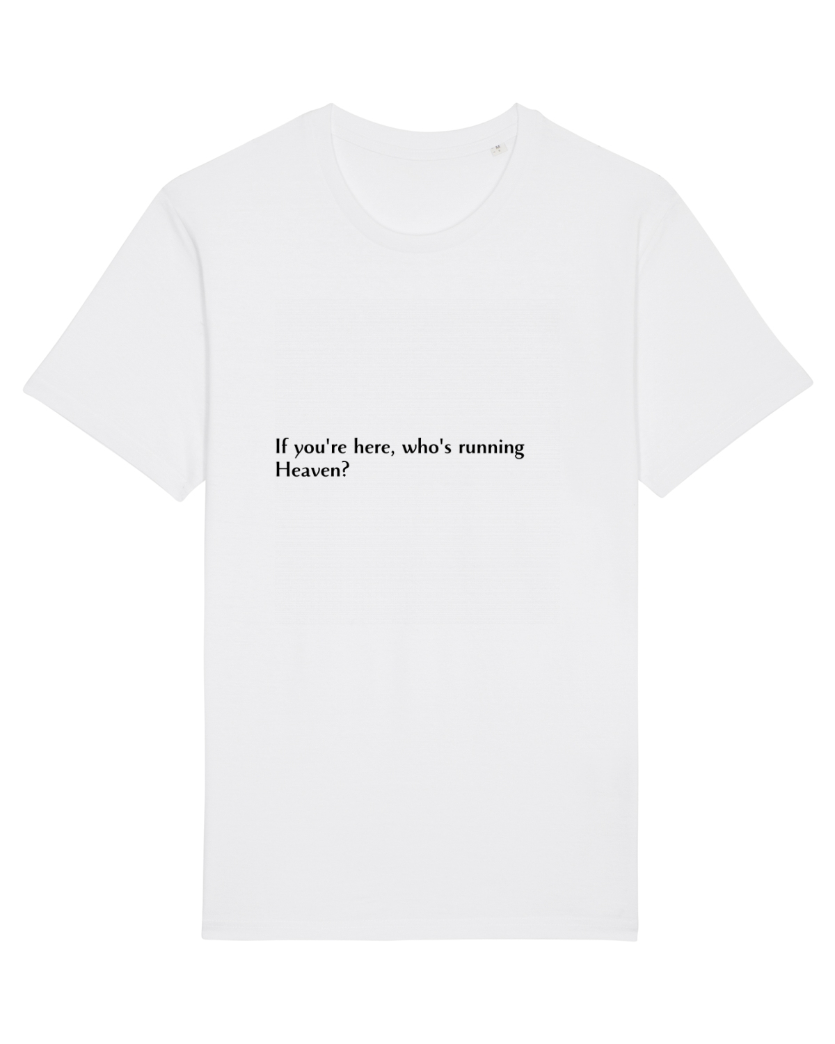 Tricou mânecă scurtă Unisex Rocker White