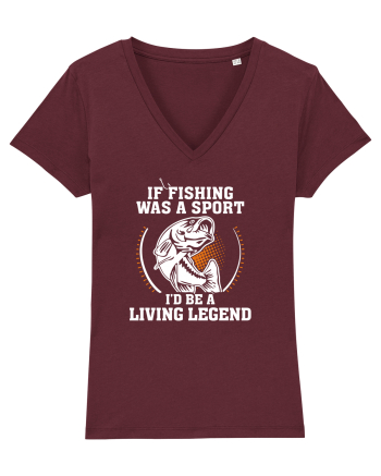Fishing legend Burgundy