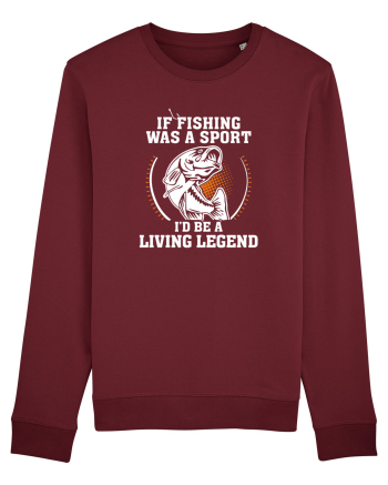 Fishing legend Burgundy