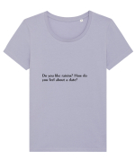 do you like raisins?... Tricou mânecă scurtă guler larg fitted Damă Expresser