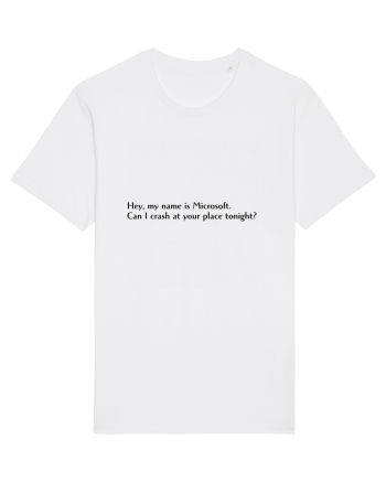 hey, my name is microsoft... White