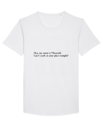 hey, my name is microsoft... Tricou mânecă scurtă guler larg Bărbat Skater