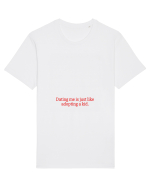 dating me is just like adopting a kid Tricou mânecă scurtă Unisex Rocker