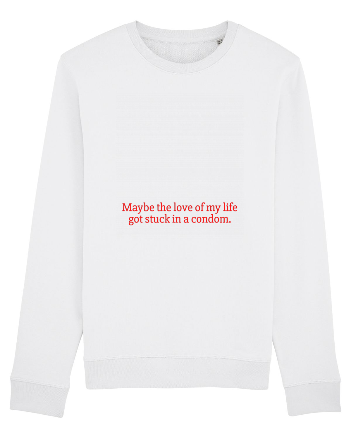 Bluză mânecă lungă Unisex Rise White