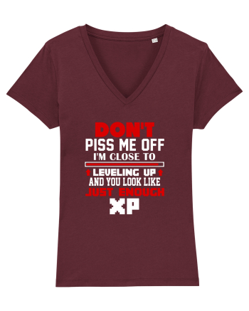 Don't piss me off Burgundy