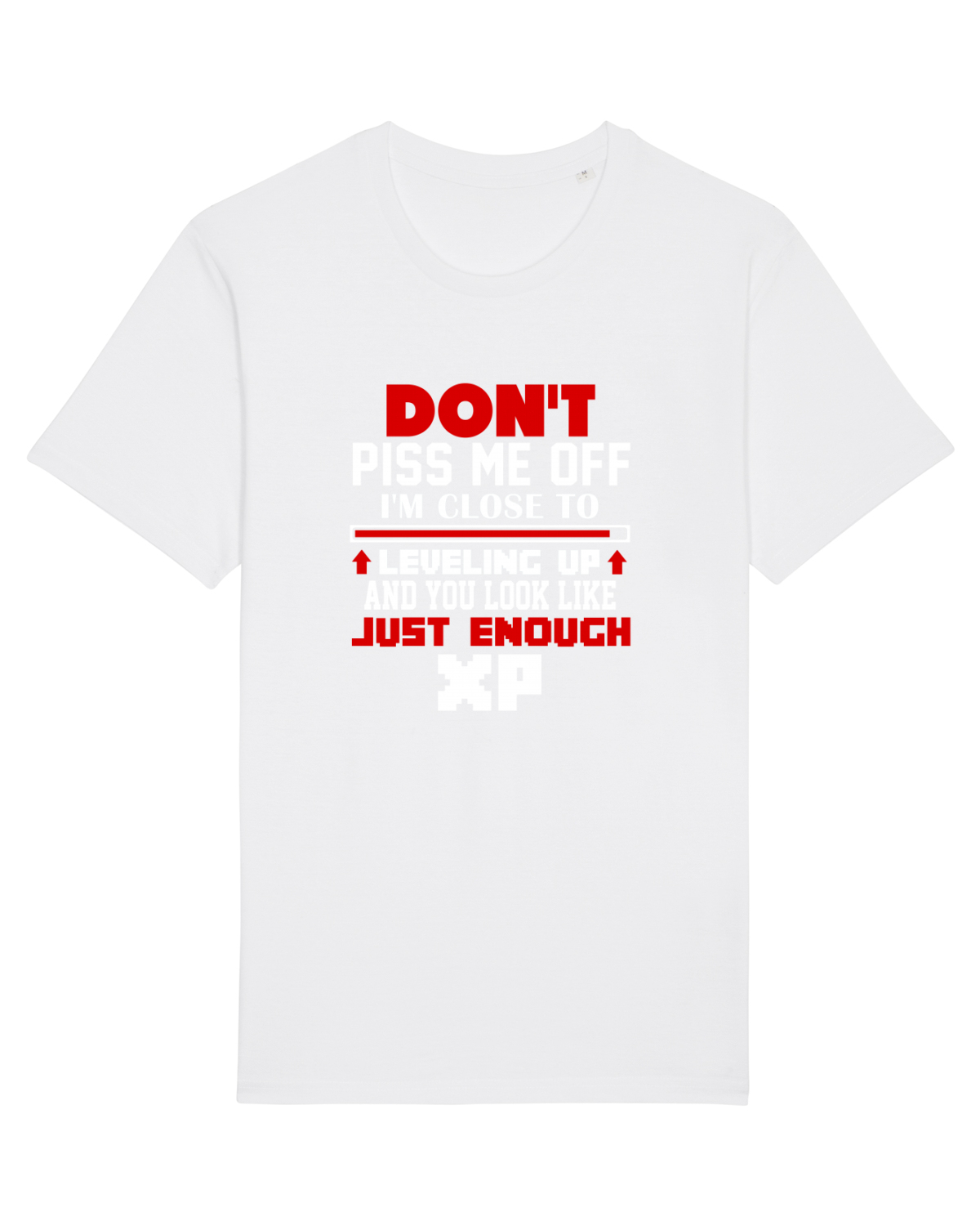 Tricou mânecă scurtă Unisex Rocker White