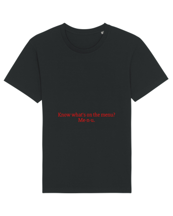 know what s on the menu? Black