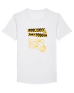 Ride fast Tricou mânecă scurtă guler larg Bărbat Skater