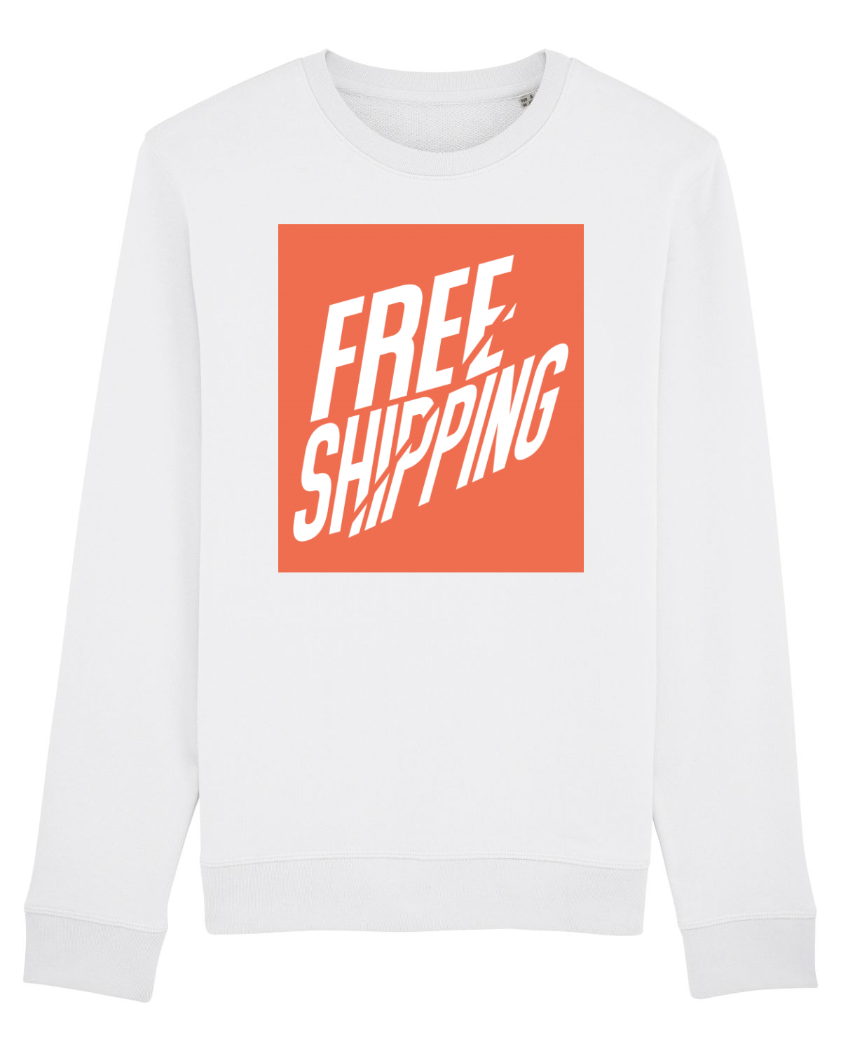 Bluză mânecă lungă Unisex Rise White