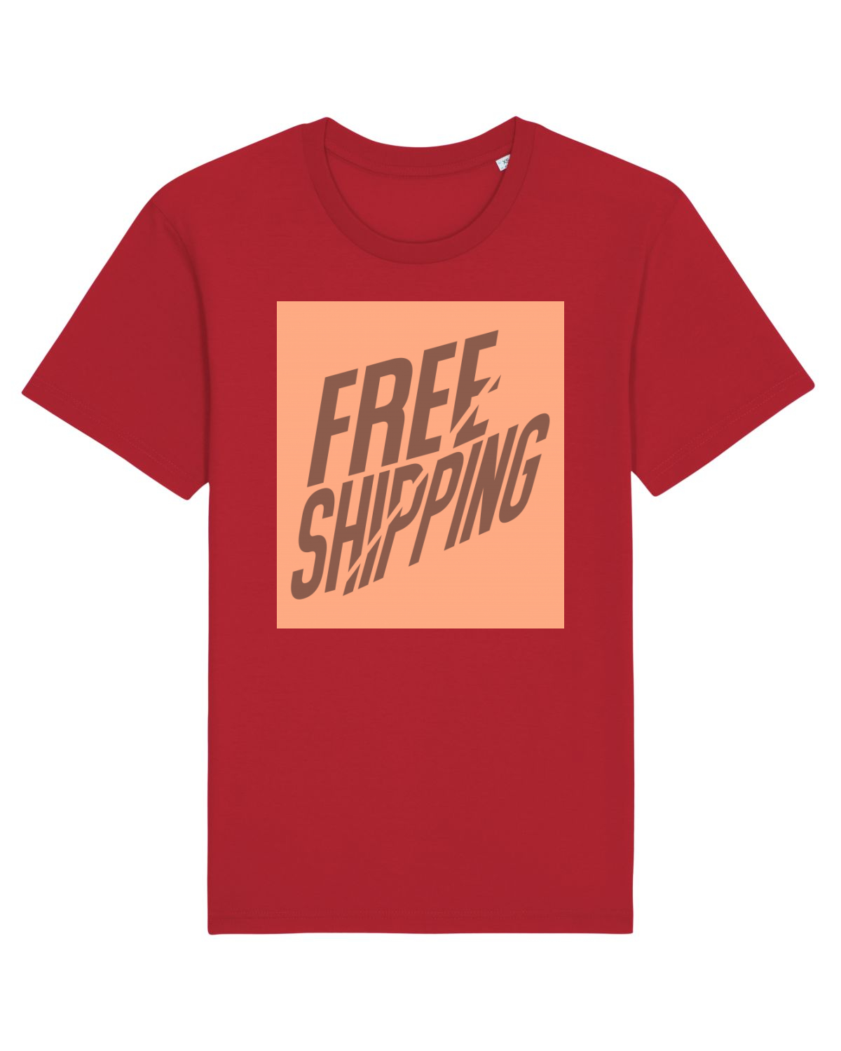 Tricou mânecă scurtă Unisex Rocker Red