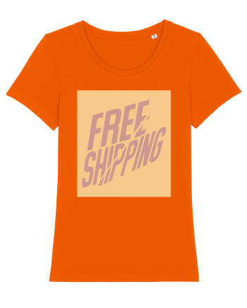 free shipping 203 Bright Orange