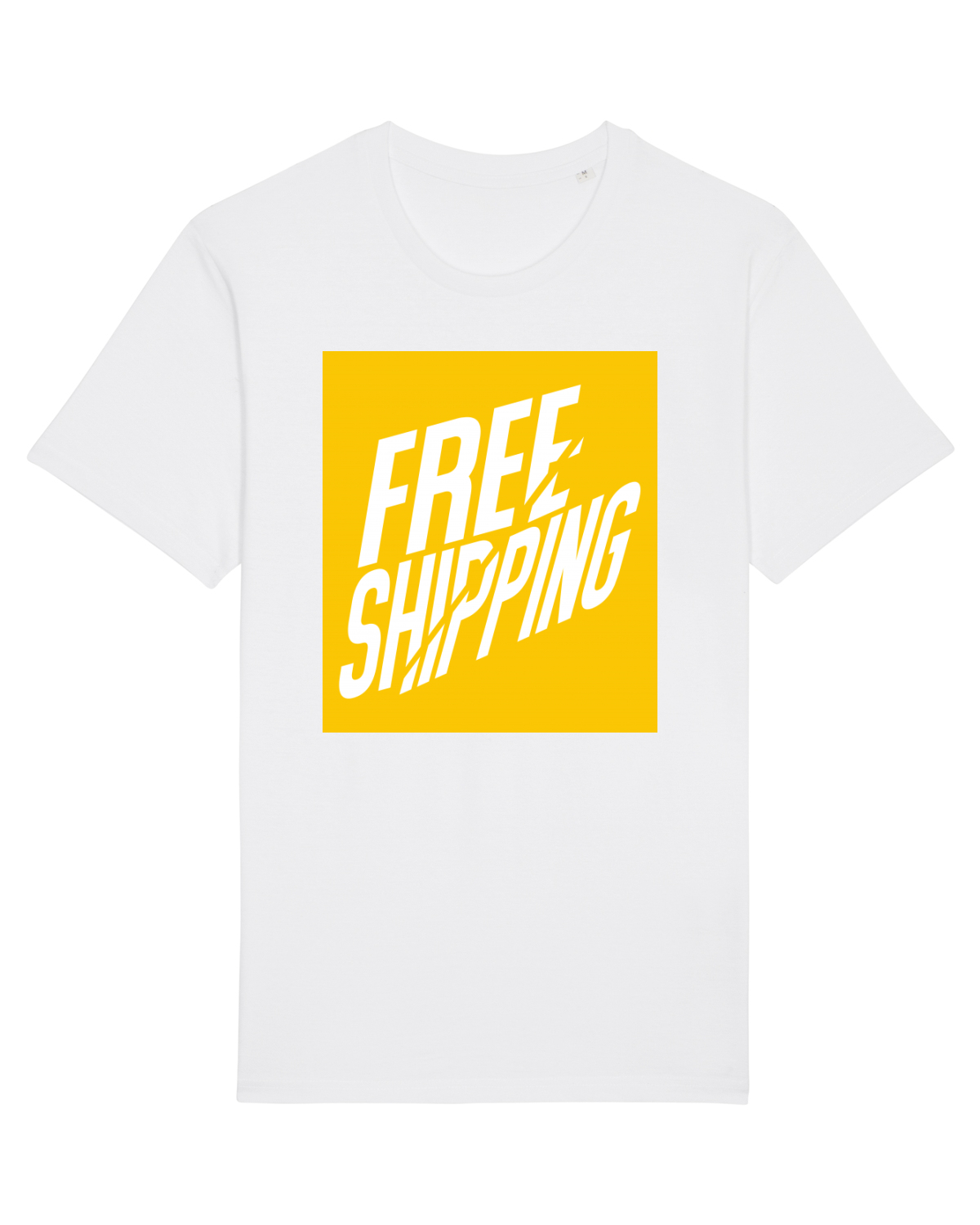 Tricou mânecă scurtă Unisex Rocker White