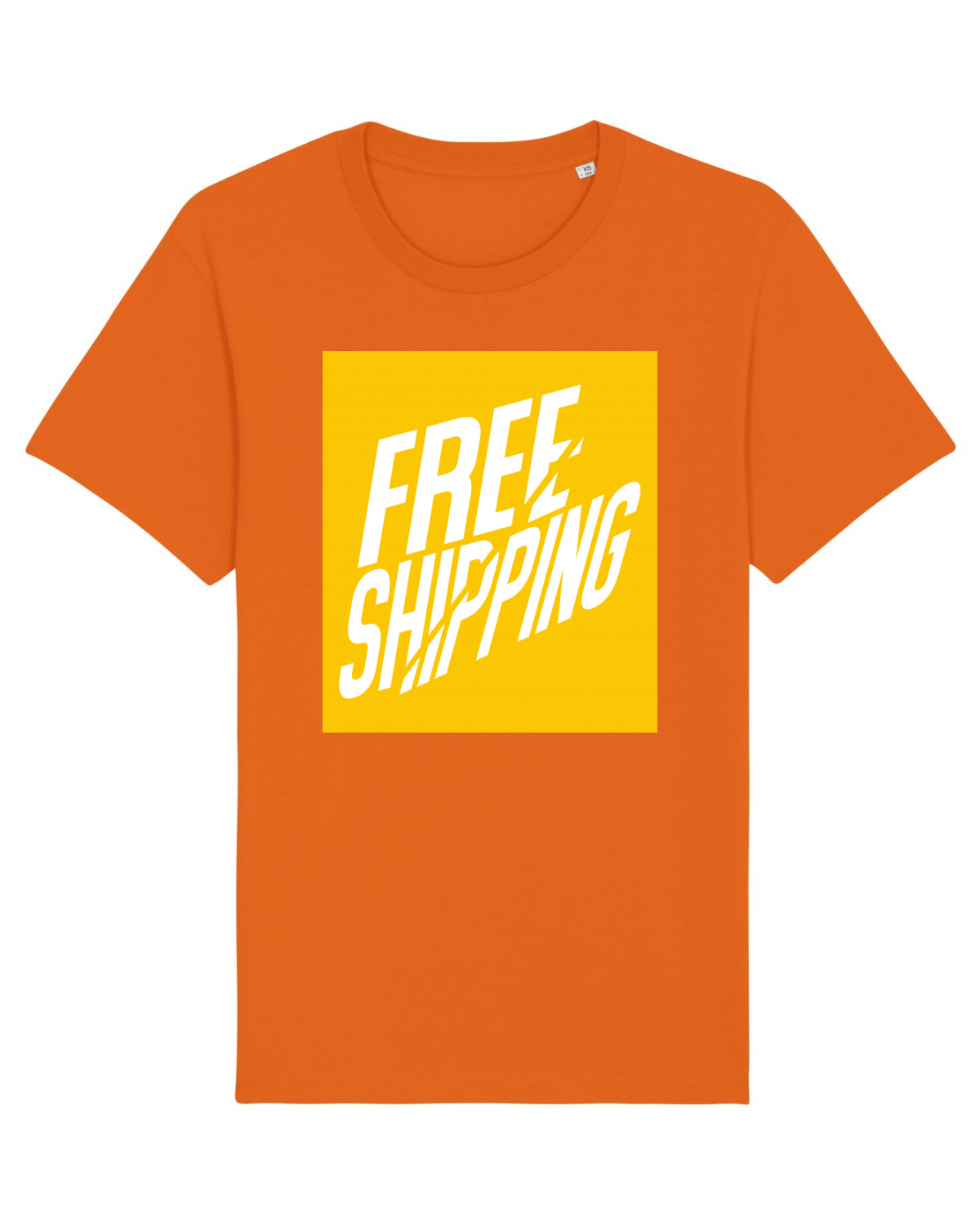 Tricou mânecă scurtă Unisex Rocker Bright Orange